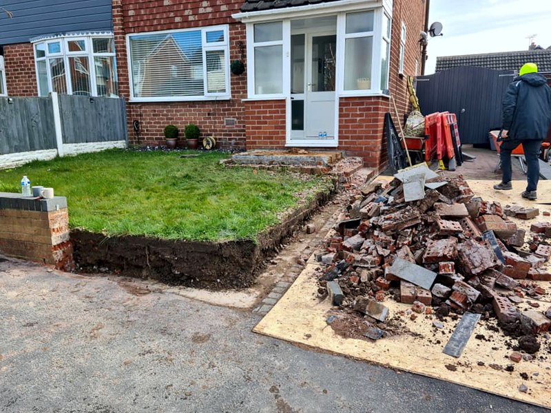 Cestrian Driveway Extension in Chester