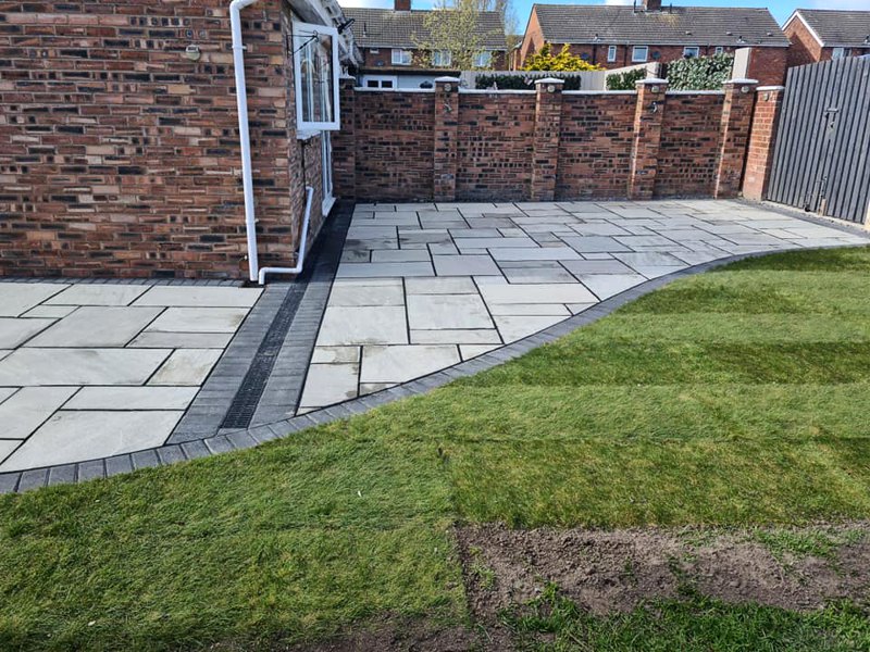 Cestrian landscaping back garden transformation in Chester