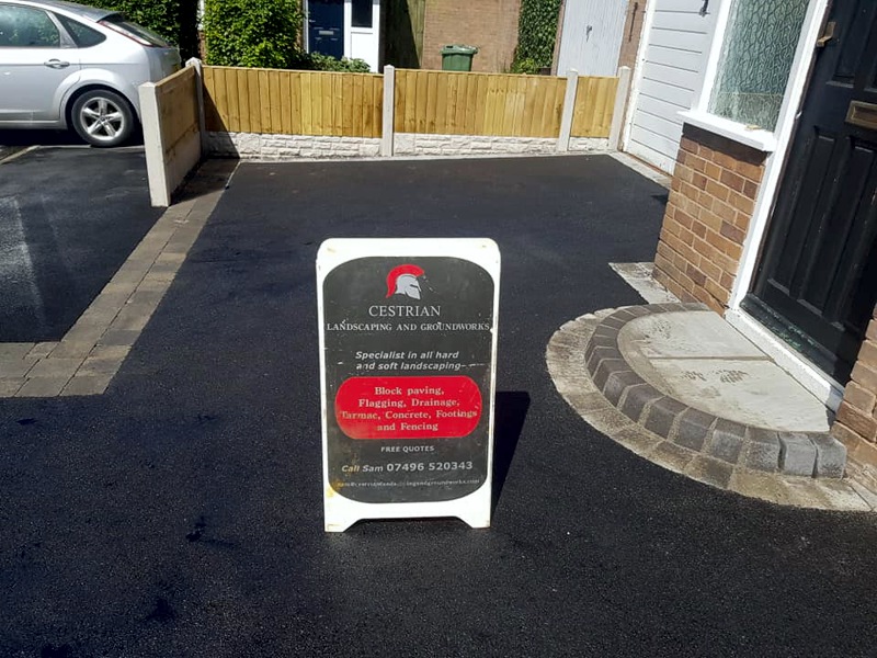 Tarmac & Block Paving Driveway Project, Chester