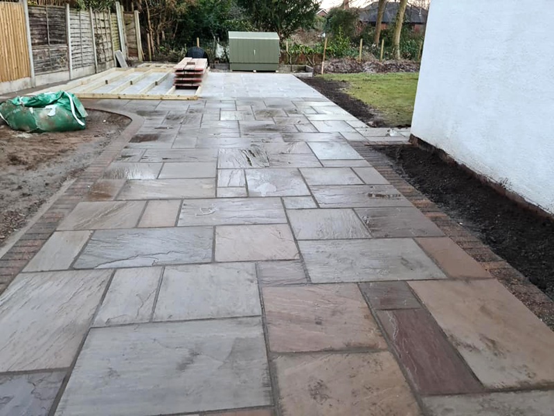 Raj Stone Paving Project - Cestrian Driveways in Chester